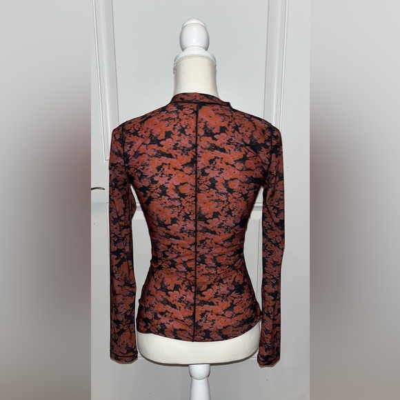 Freepeople Mesh Floral Top - Picture 4 of 5